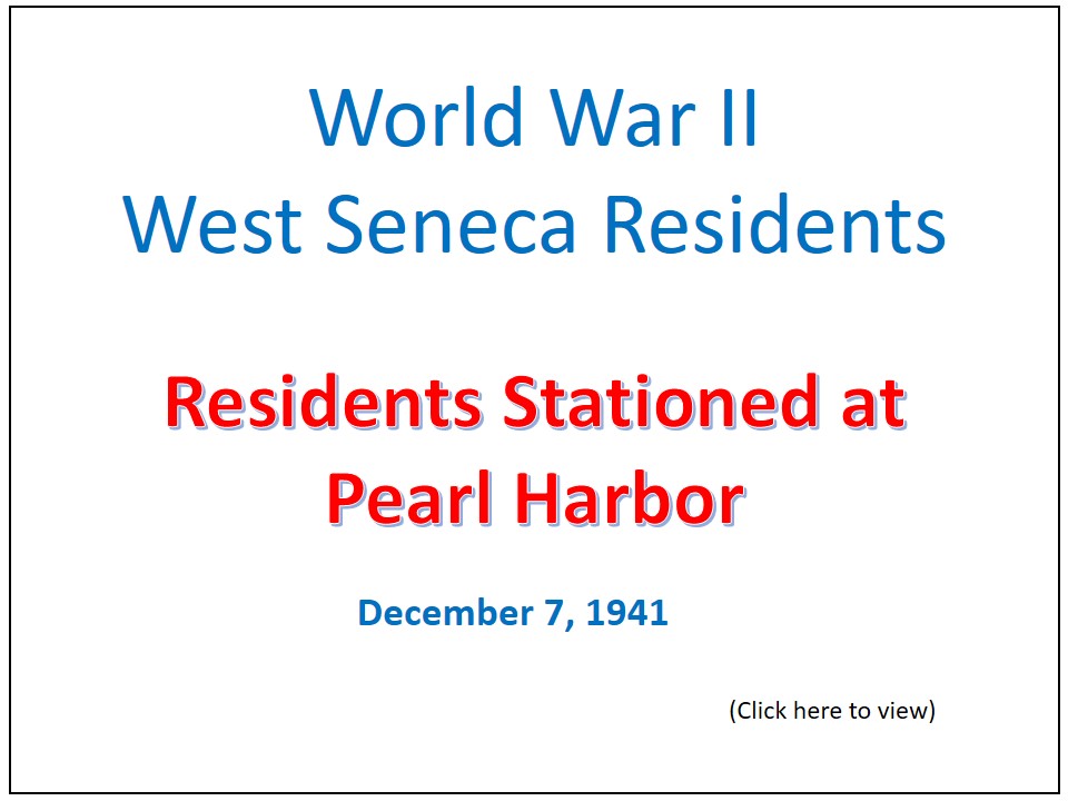 Residents Stationed at Pearl Harbor